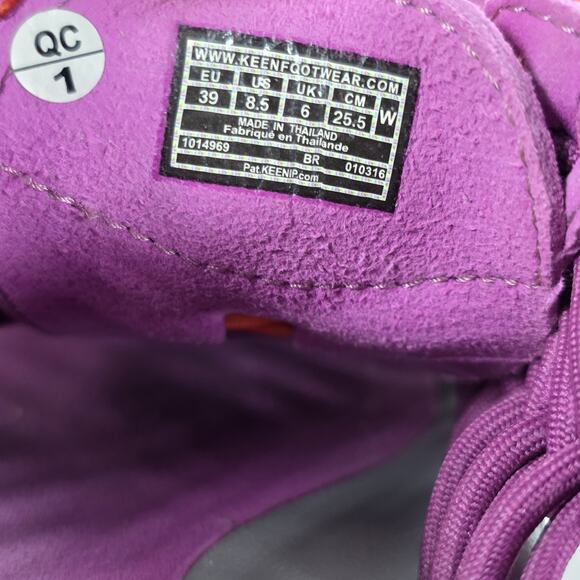 Keen Uneek Bungee Womens Size 8.5 Sandals Pink Hiking Fisherman Outdoor Sandals - Picture 8 of 9